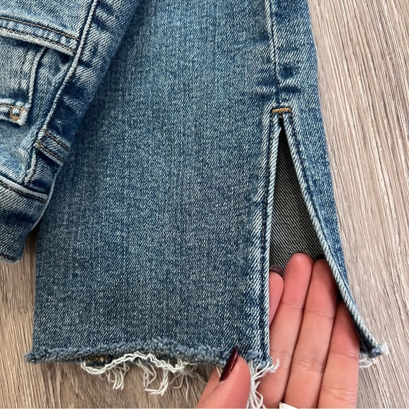 Favorite Daughter The Valentina Tower Super High Rise Cigarette Jeans in Laurel - Picture 8 of 16